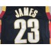 LeBron James Cleveland Cavaliers Hardwood Classics Jersey 23 Navy Blue
