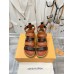 Louis Vuitton Archlight flat sandal Cognac Brown