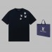 Louis Vuitton Character Letter Printed T-shirt Black