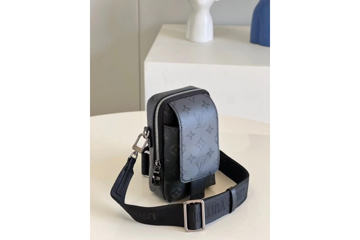 Louis Vuitton Double Phone Pouch black