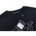 Louis Vuitton LV Stitch Print Embroidered T-shirt Black