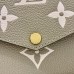 Louis Vuitton Felicie Pochette Dove Cream