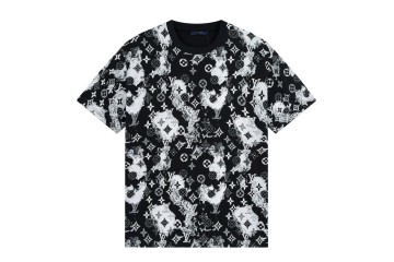 Louis Vuitton Ink Monogram Printed T-shirt Black