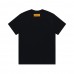 Louis Vuitton L.Vuitton Logo Embroidered T-shirt Black