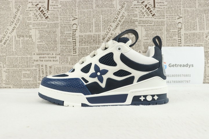 Louis Vuitton LV Skate Sneaker Marine White