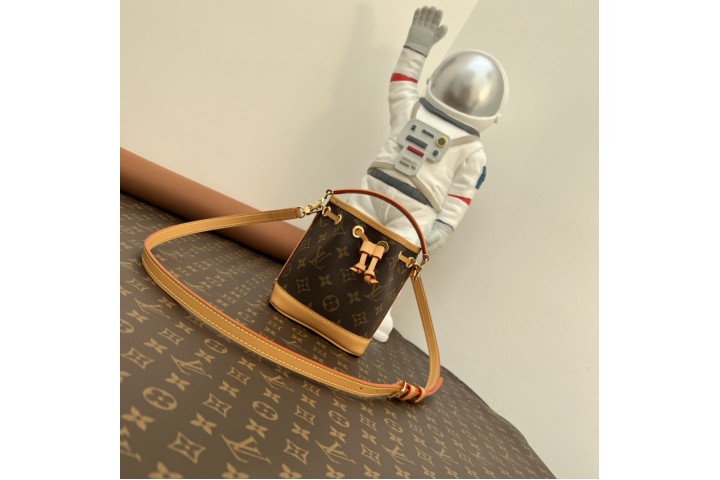 Louis Vuitton Nano Noe Monogram Brown