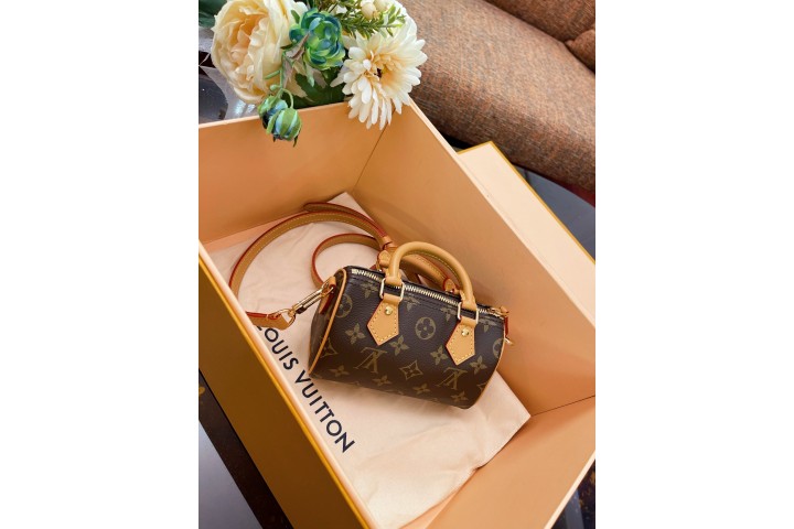 Louis Vuitton Nano Speedy Monogram M81085