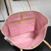 Louis Vuitton Neverfull Damier Azur GM Rose Ballerina Lining