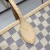 Louis Vuitton Neverfull Damier Azur GM Rose Ballerina Lining