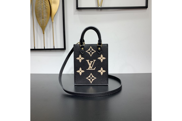 Louis Vuitton Petit Sac Plat Black