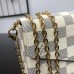 Louis Vuitton Pochette Felicie Damier Azur Rose Ballerine Lining