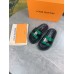 Louis Vuitton Pool Pillow Comfort Mule Black Green