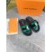 Louis Vuitton Pool Pillow Comfort Mule Black Green