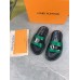 Louis Vuitton Pool Pillow Comfort Mule Black Green