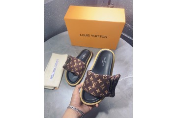 Louis Vuitton Pool Pillow Comfort Mule Monogram Brown