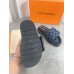 Louis Vuitton Pool Pillow Comfort Mule Monogram Denim Blue