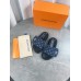 Louis Vuitton Pool Pillow Comfort Mule Monogram Denim Blue