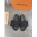 Louis Vuitton Pool Pillow Comfort Mule Monogram Matte Black