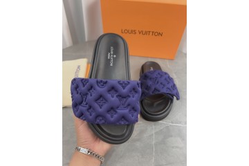 Louis Vuitton Pool Pillow Comfort Mule Monogram Purple