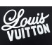 Louis Vuitton Printed Letter T-shirt Black