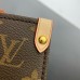 Louis Vuitton Sac Plat BB Bag Monogram Brown Natural