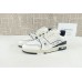 Louis Vuitton Trainer #54 Signature White Marine