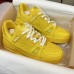 Louis Vuitton Trainer Yellow Embossed Monogram