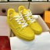 Louis Vuitton Trainer Yellow Embossed Monogram