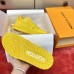 Louis Vuitton Trainer Yellow Embossed Monogram