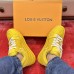 Louis Vuitton Trainer Yellow Embossed Monogram