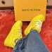 Louis Vuitton Trainer Yellow Embossed Monogram