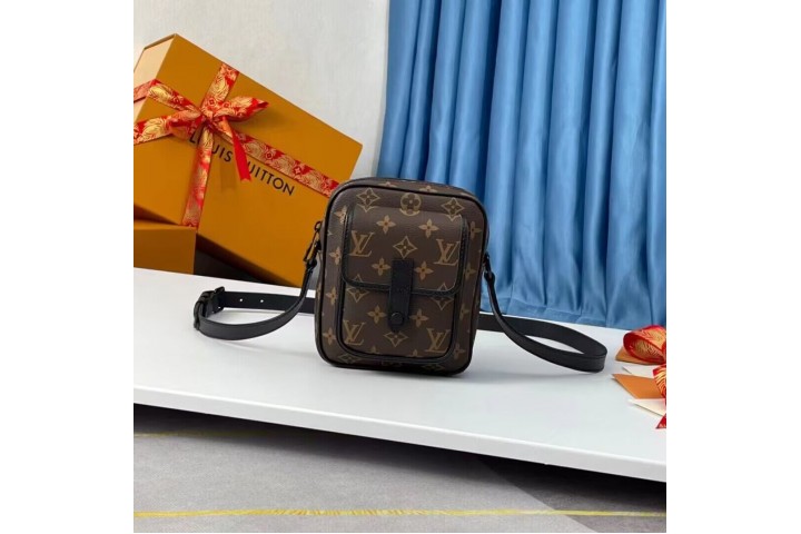 Louis Vuitton Utility Side Bag Monogram Brown