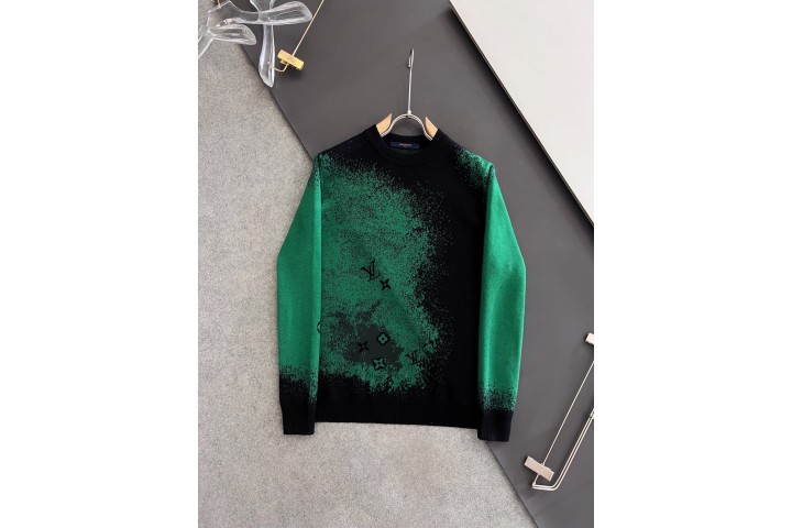 Louis Vuitton long sleeve Sweater Black Green