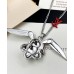 Louis vuitton Monogram World Rabbit Necklace