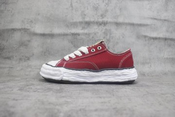 Maison Mihara Yasuhiro Peterson Canvas Low burgundy