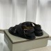 Marni Fussbett Sandals Black Denim