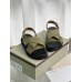 Marni Fussbett Sandals Olive Green