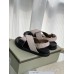 Marni Fussbett Sandals Pink Black