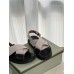 Marni Fussbett Sandals Pink Black