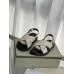 Marni Fussbett Sandals Silk White