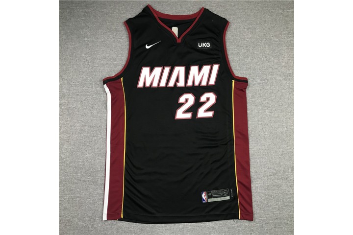 Miami Heat Jimmy Butler 22  Jersey Black