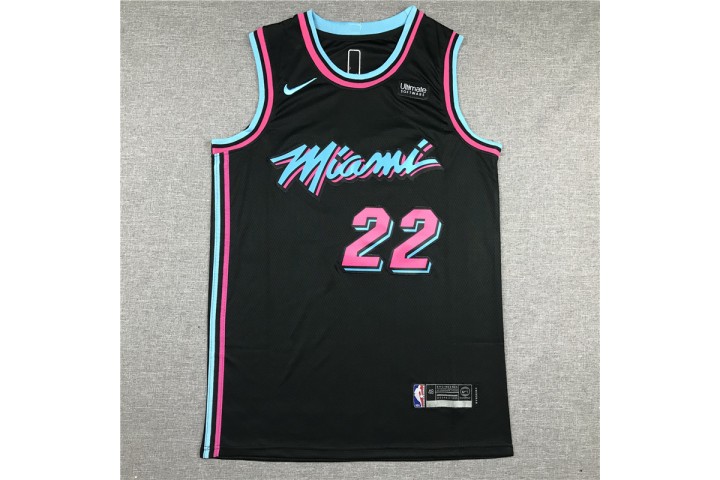 Miami Heat Jimmy Butler 22 Black Jersey