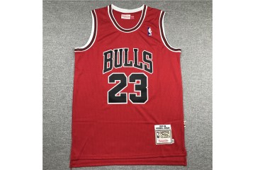 Michael Jordan Chicago Bulls Red 1997-98 Hardwood Classics Player Jersey