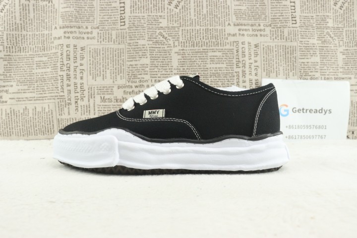 Mihara Yasuhiro Peterson OG Sole Canvas Low Black