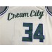 Milwaukee Bucks Giannis Antetokounmpo Jersey 34 Beige