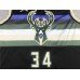 Milwaukee Bucks Giannis Antetokounmpo Jersey 34 Black