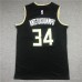 Milwaukee Bucks Giannis Antetokounmpo Jersey 34 Black