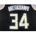 Milwaukee Bucks Giannis Antetokounmpo Jersey 34 Black