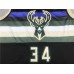 Milwaukee Bucks Giannis Antetokounmpo Jersey 34 NBA Finals Black