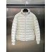 Moncler Stand collar Down Jacket off White